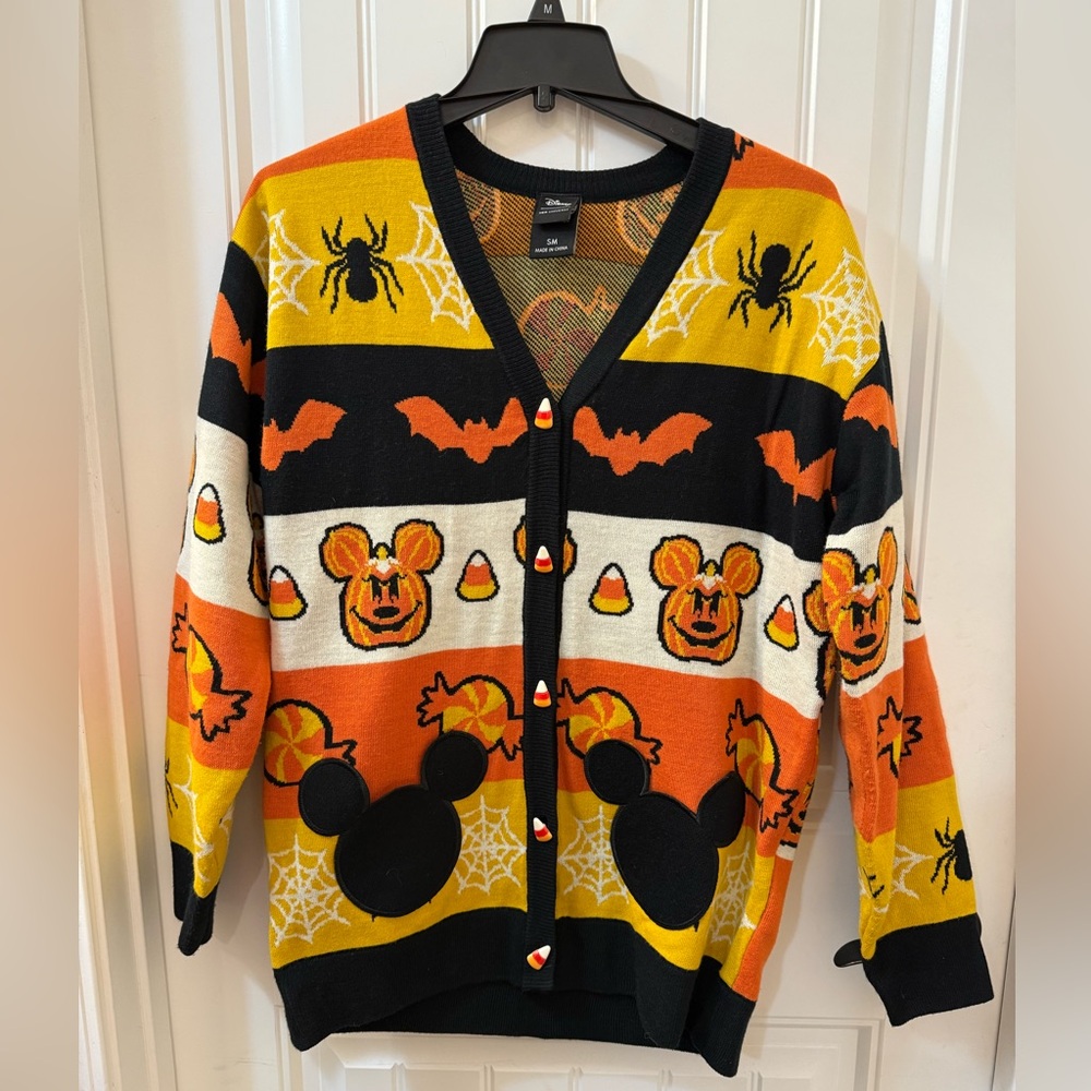 Her Universe Disney Halloween Icons Stripe Cardigan